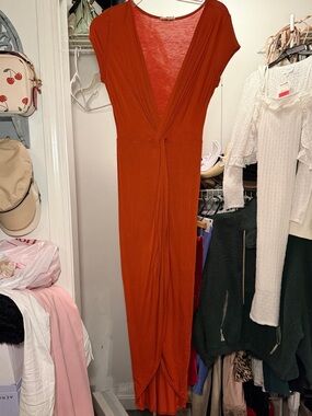 Rolla Coster Rust Orange Maxi Dress